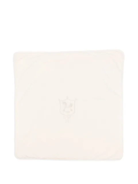 Fendi Kids horse-emblem blanket