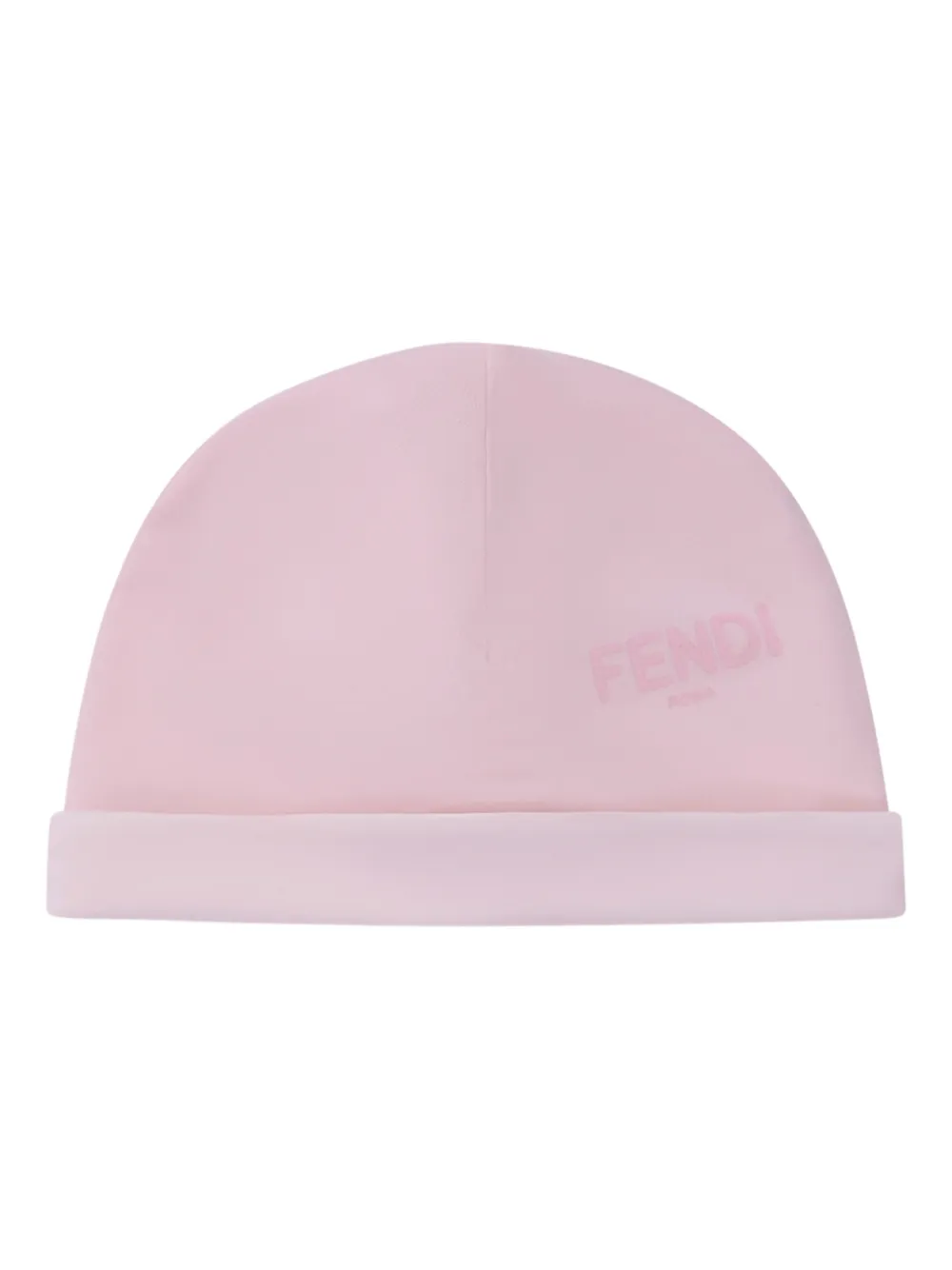 Fendi Kids Romper met ronde kraag Roze