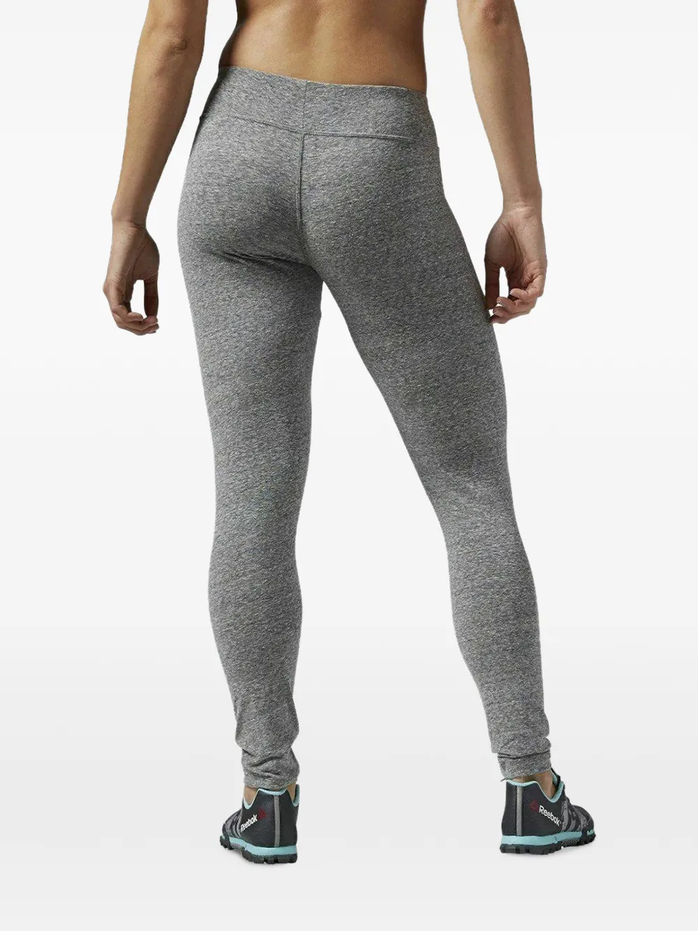  Reebok Logo-lettering Leggings - Grey 