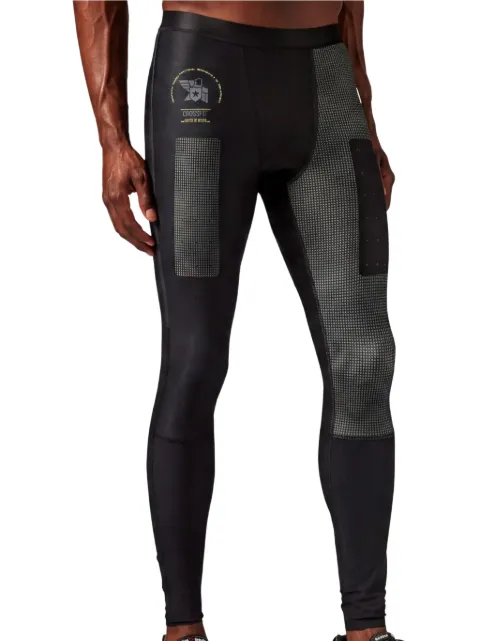 Reebok logo-print compression leggings