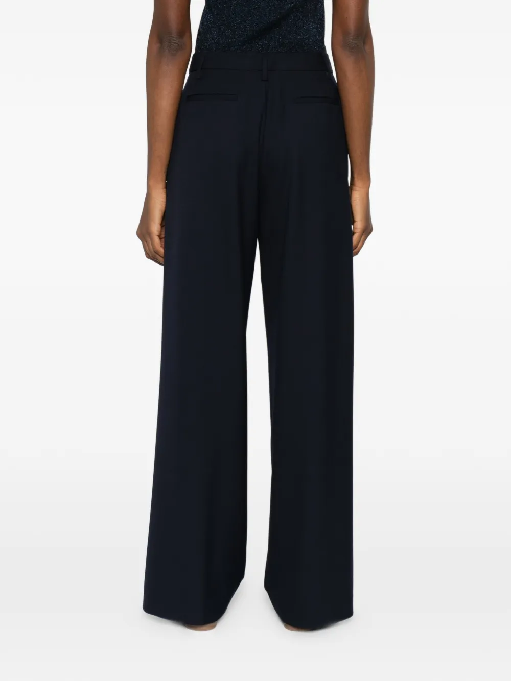 Fabiana Filippi Broek met wijde pijpen Blauw