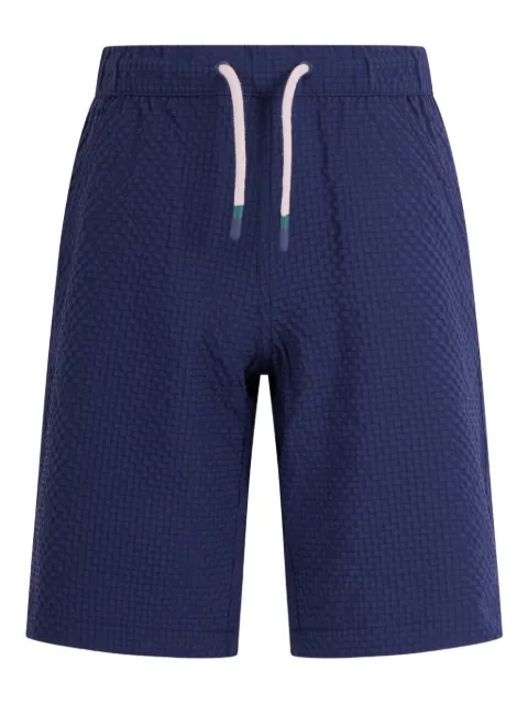 Bonpoint logo-patch drawstring shorts