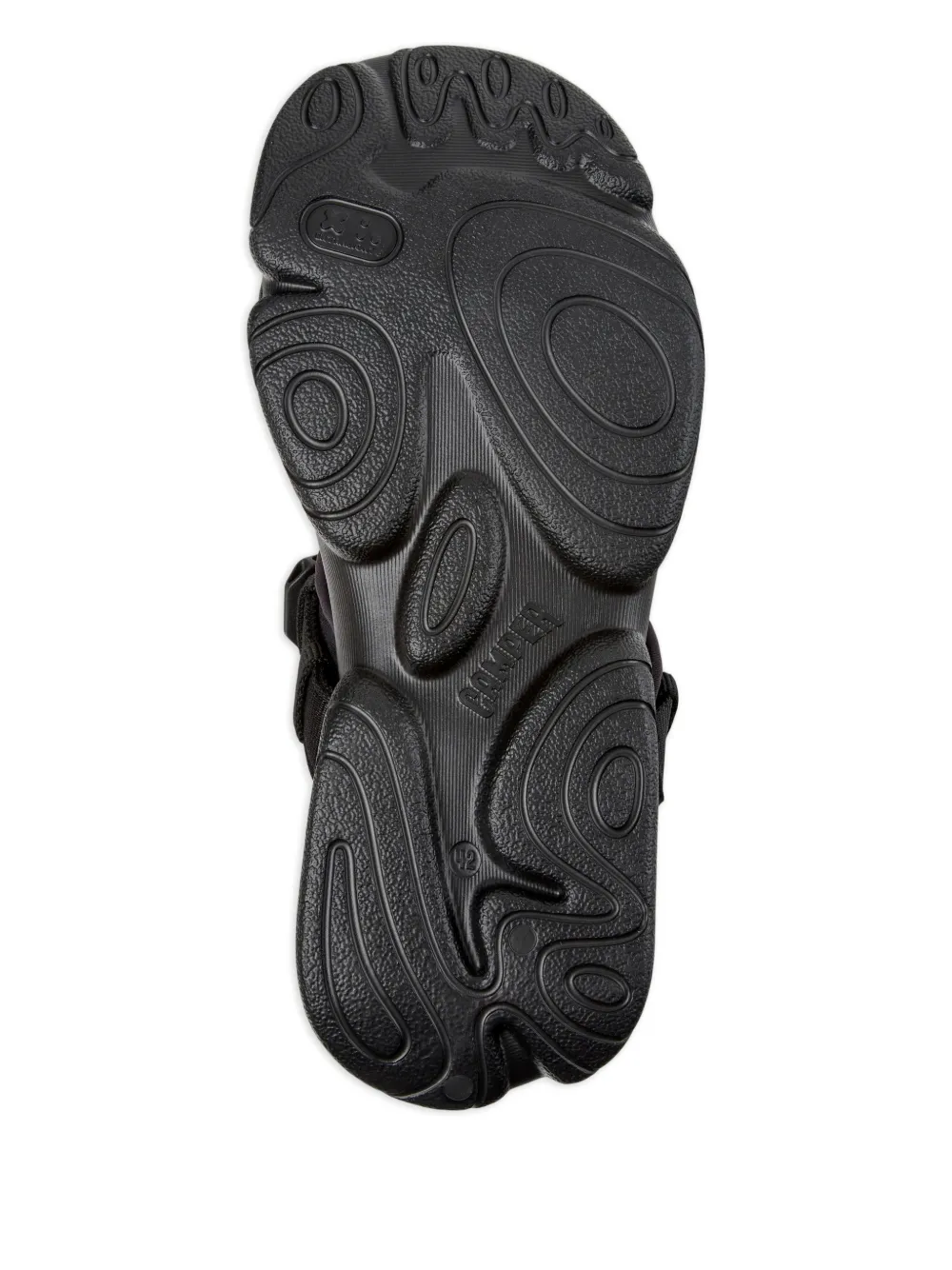 Camper Karst sandalen met bandjes Zwart