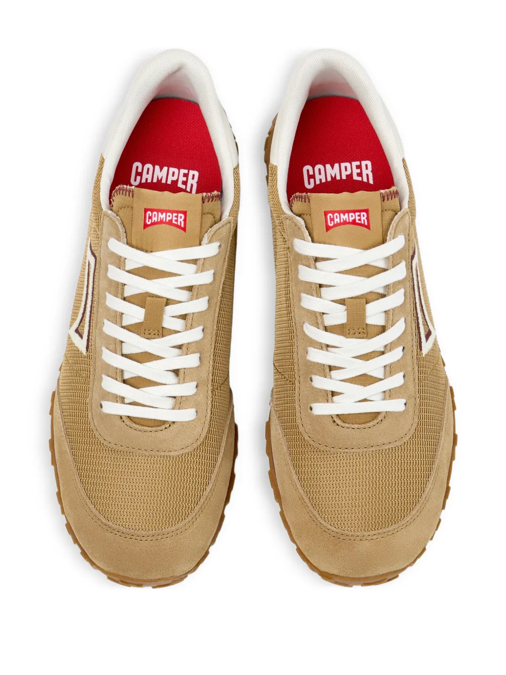Camper Drift Walk logopatch sneakers Bruin