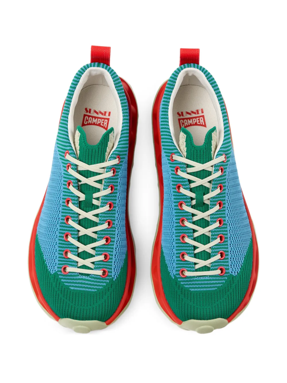 Camper x Sunnei Pelotissima sneakers Blauw