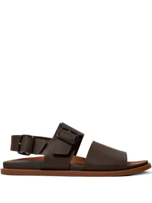 Camper バックルストラップ サンダル | ブラウン | FARFETCH JP