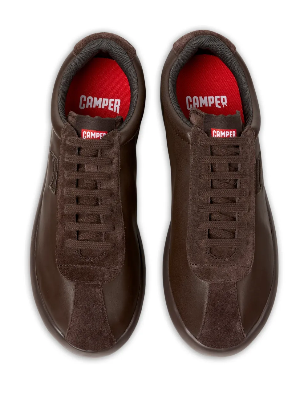 Camper Pelotas XL leren sneakers Bruin