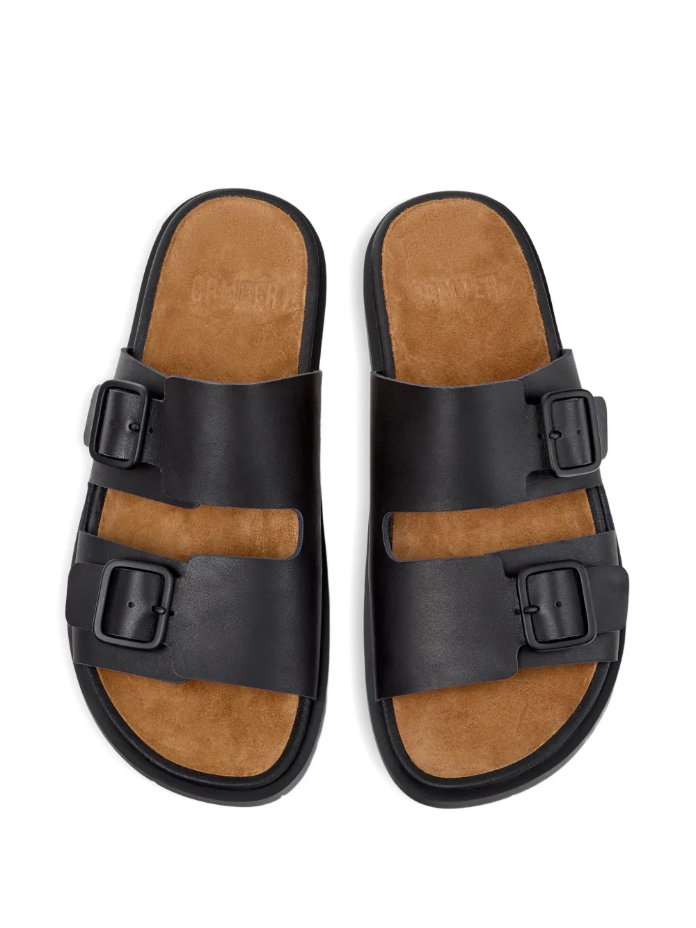 Camper Sandalen met gespsluiting Zwart