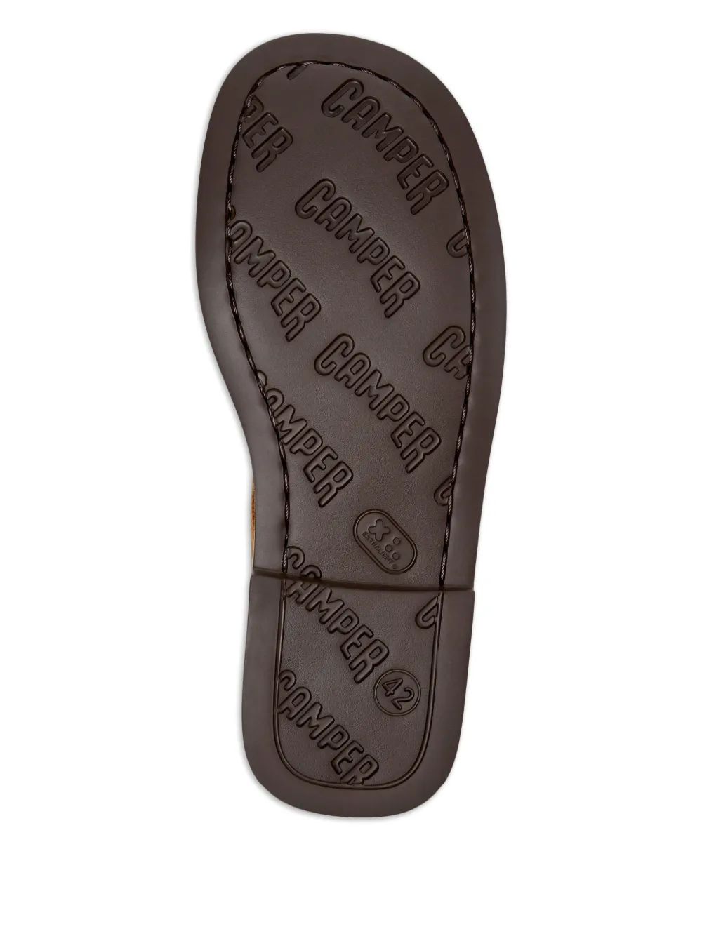 Camper Don leren derby schoenen Bruin