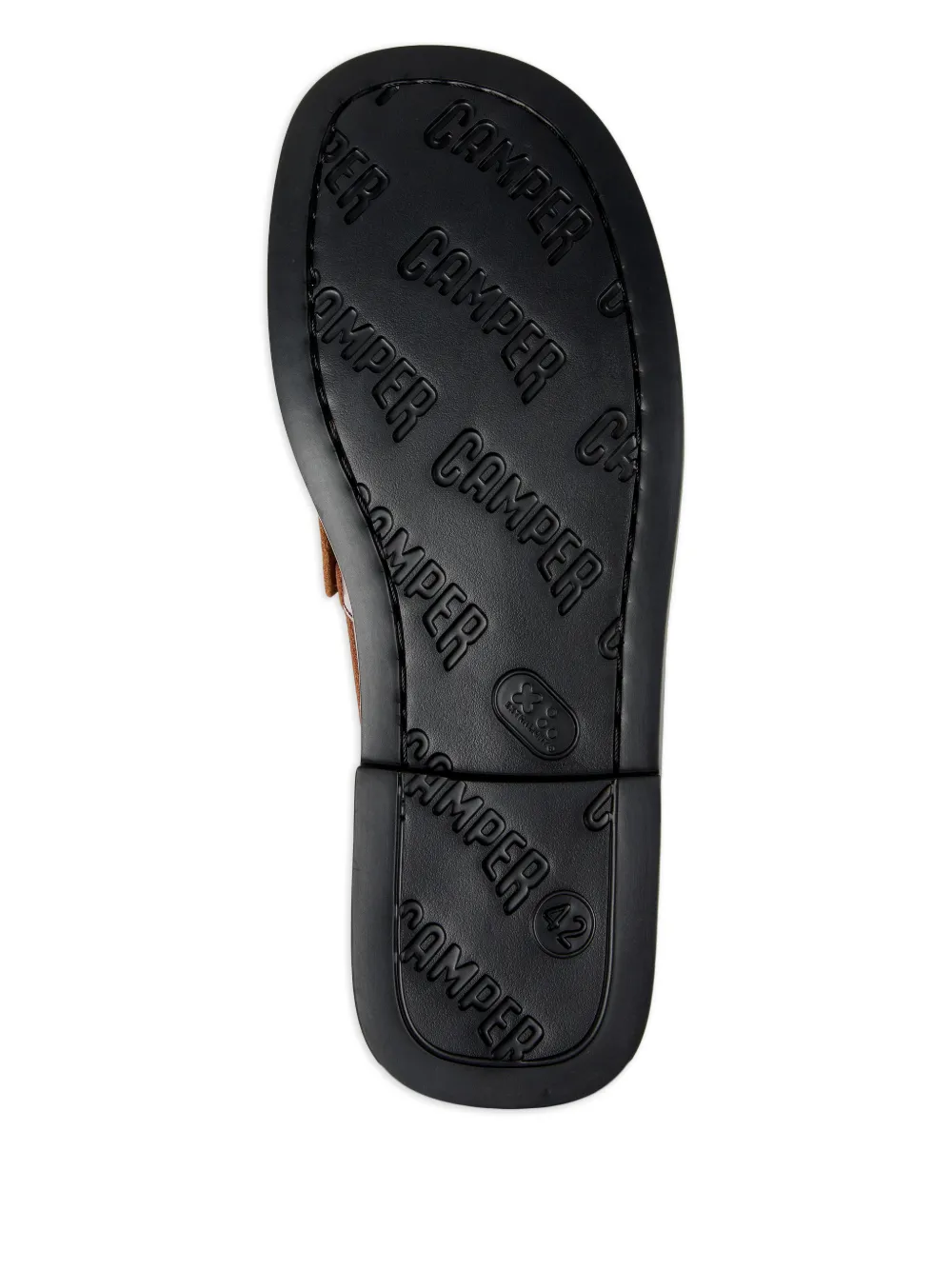 Camper Don leren loafers Rood