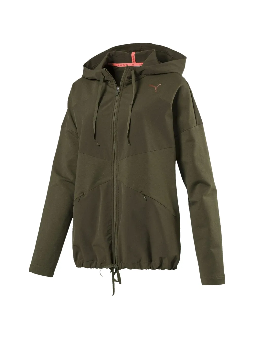 PUMA Giacca Transition con zip - Verde