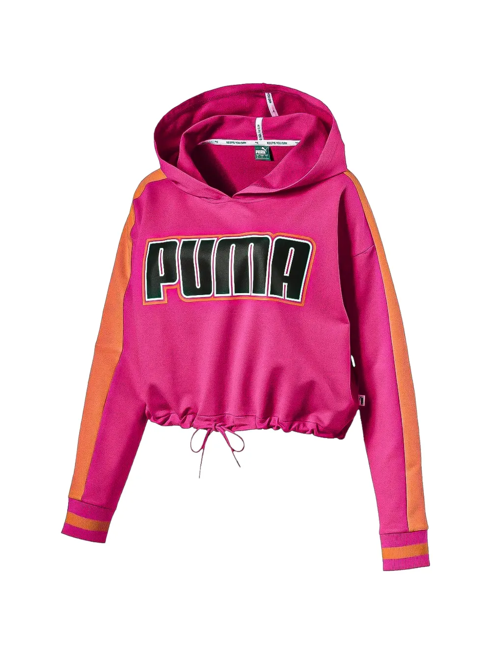 PUMA Felpa crop Rebel Reload - Rosa