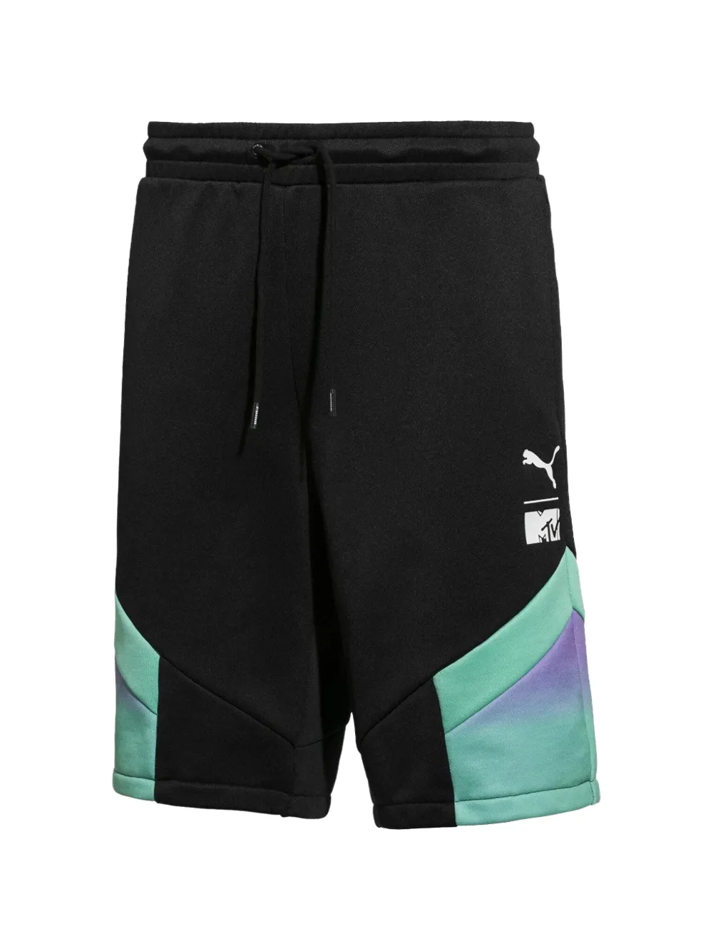 PUMA Shorts con stampa grafica x MTV - Nero