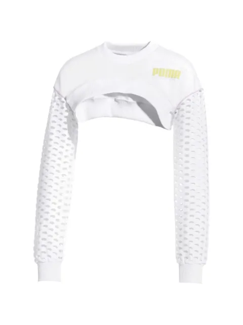 PUMA x  Sophia Webste cropped sweatshirt