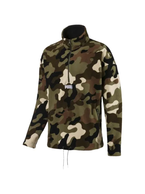 PUMA camouflage-pattern sweatshirt