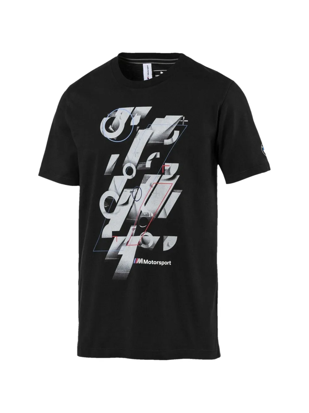 PUMA T-shirt BMW Motorsport con stampa - Nero