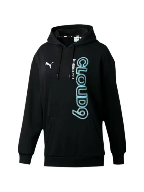 PUMA logo-print hoodie