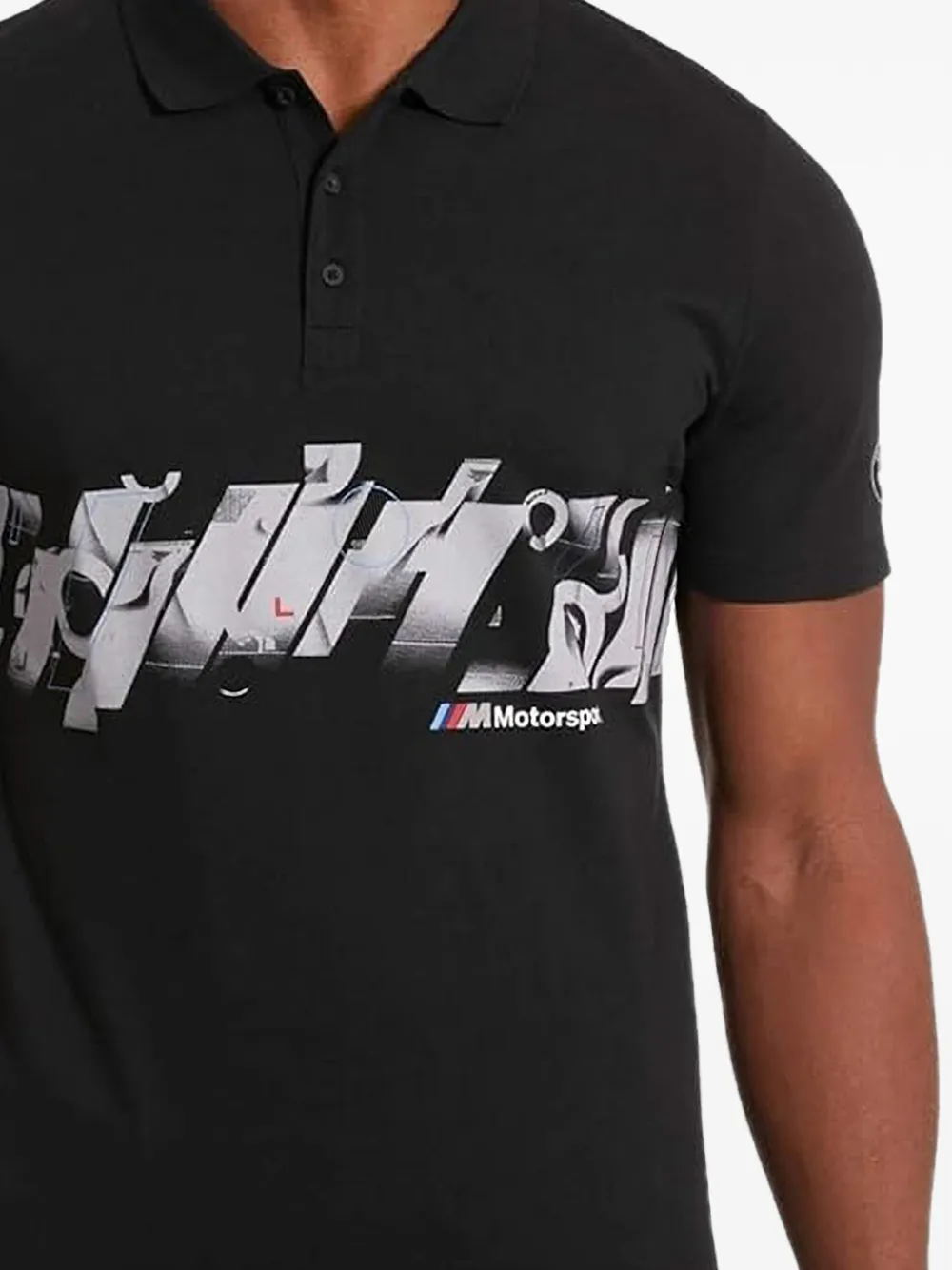PUMA x BMW Motorsport poloshirt Zwart