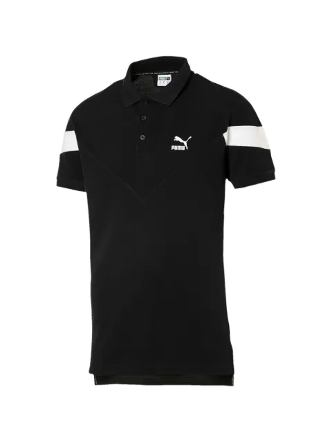 PUMA Iconic MCS stripes to sleeves polo shirt