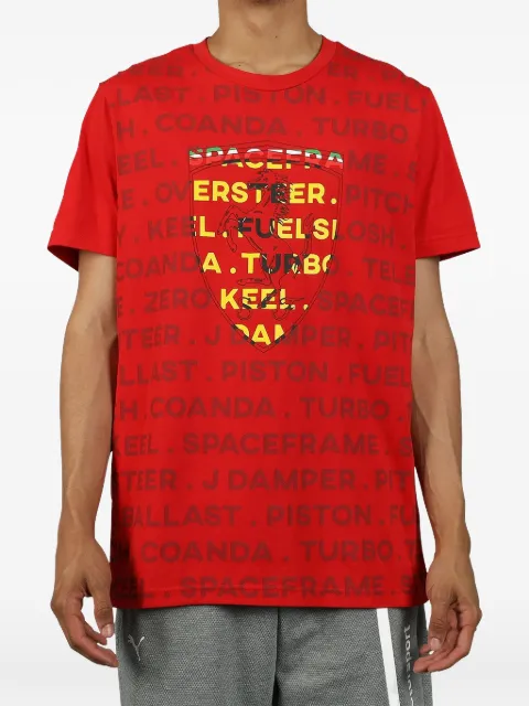 PUMA x Scuderia Ferrari shield-graphic T-shirt