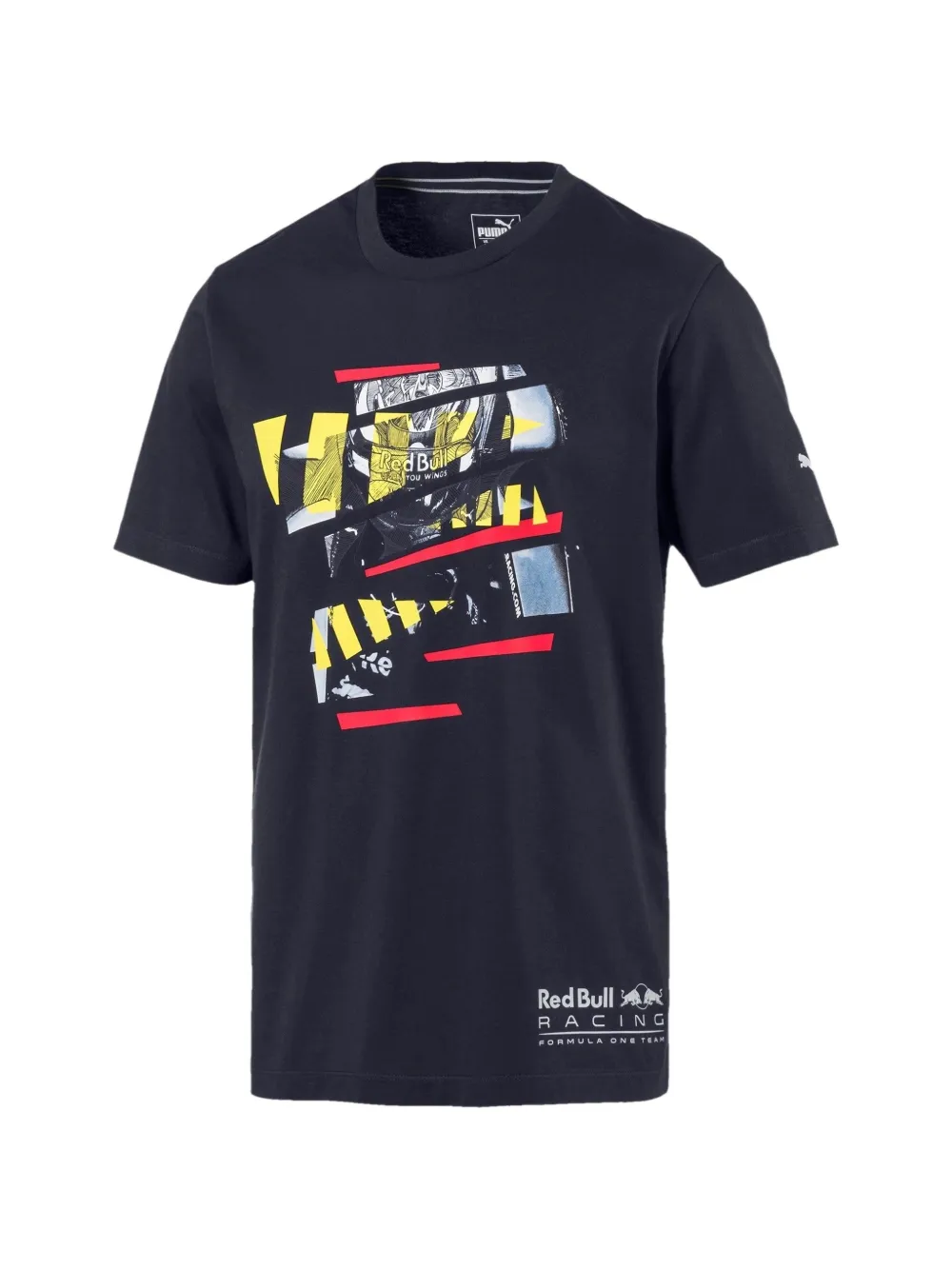 PUMA T-shirt Red Bull Racing con stampa - Blu