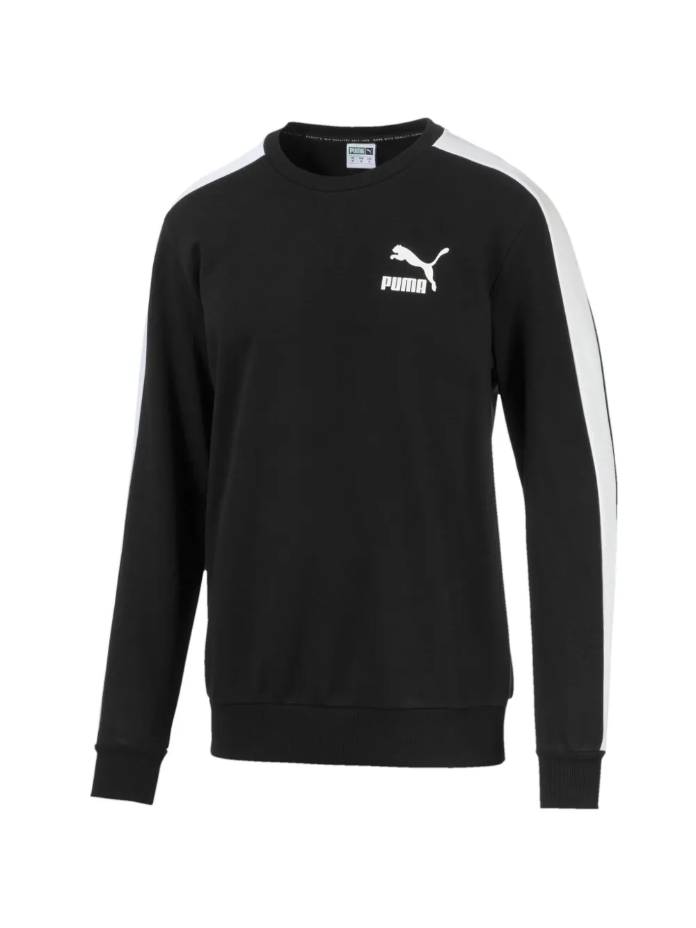 PUMA T-shirt Iconic T7 girocollo - Nero