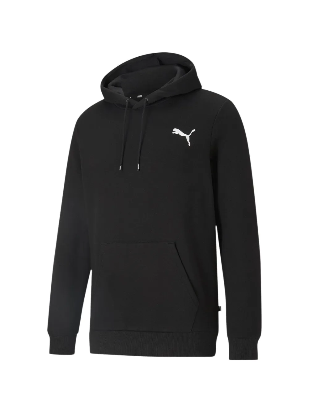 PUMA Felpa con cappuccio e logo - Nero