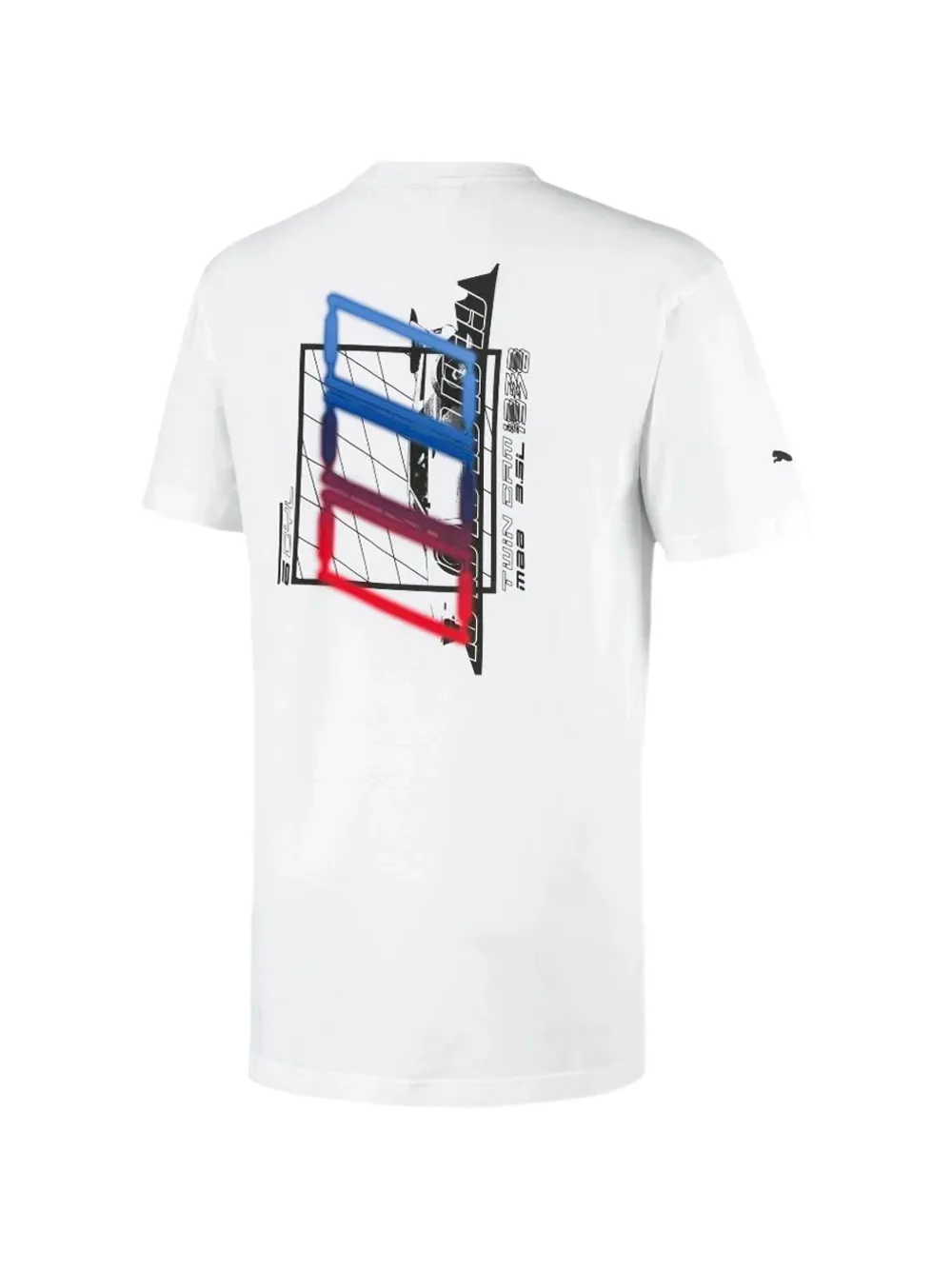 PUMA x BMW Motorsport T-shirt met print Wit
