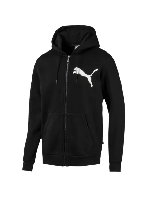 PUMA hoodie con cierre y logo