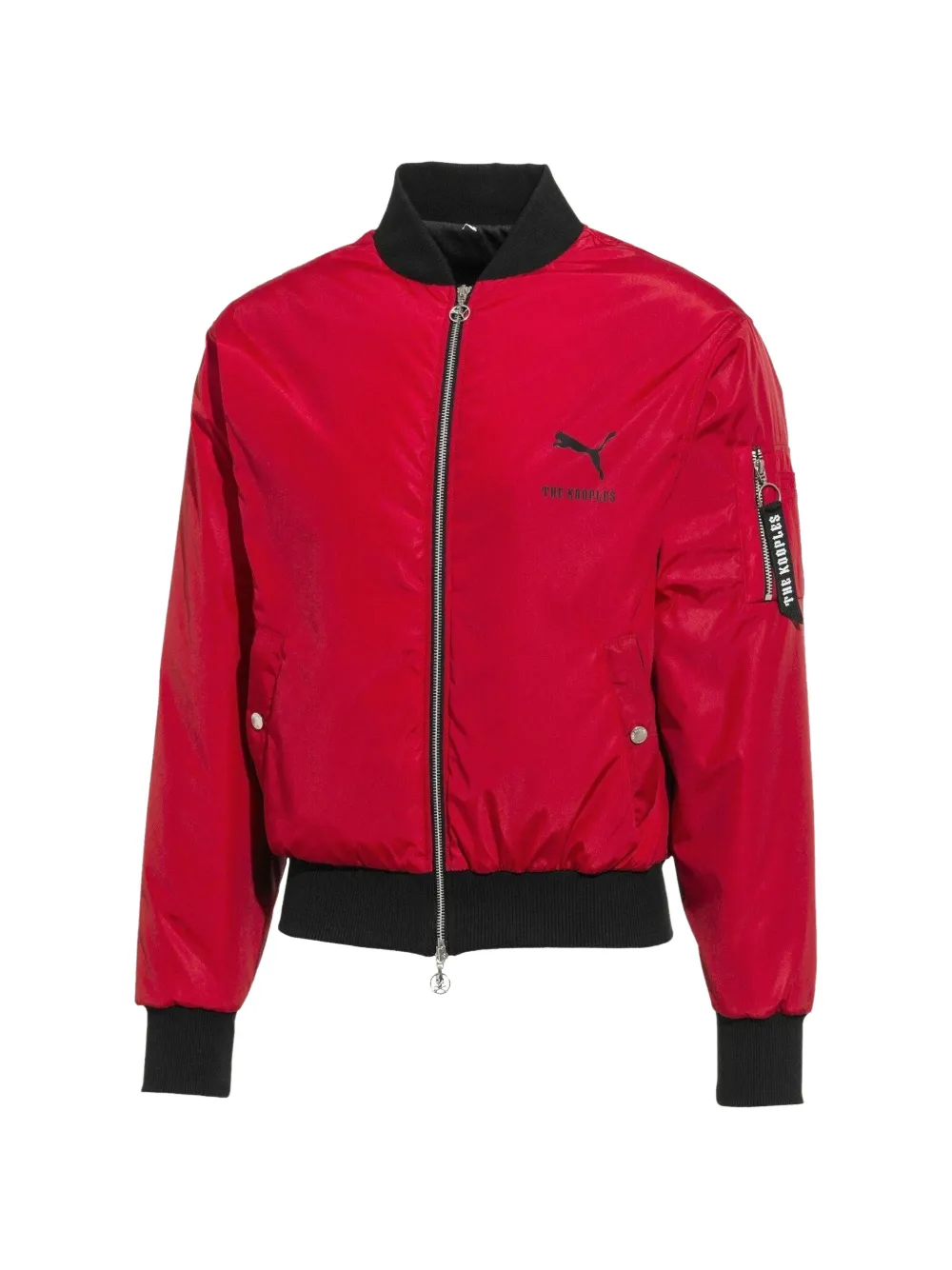 PUMA Bomber con zip - Rosso