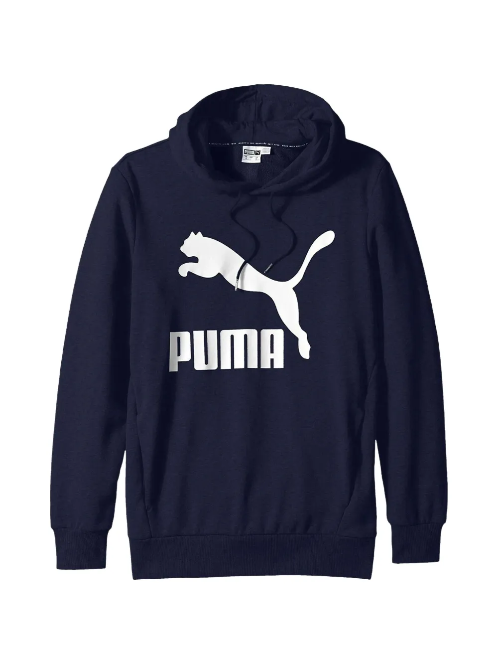 PUMA Felpa Essentials Big Logo con cappuccio - Blu