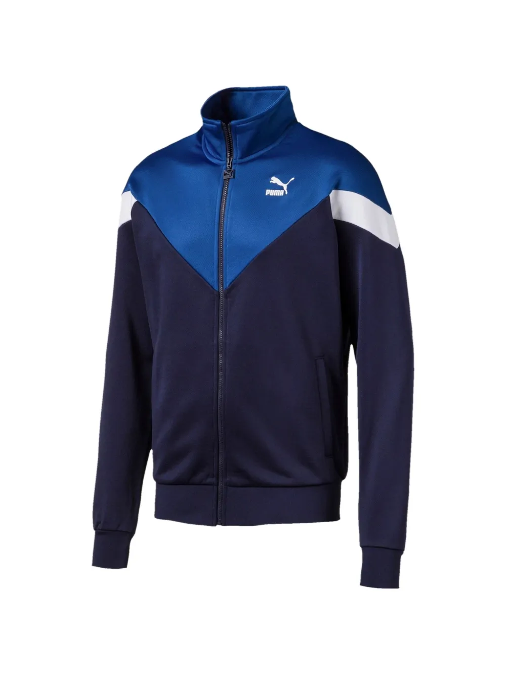 PUMA Iconic Mcs Sweatshirt mit Reißverschluss - Blau