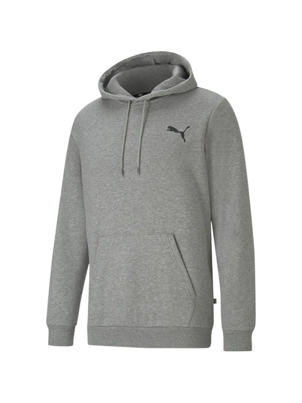PUMA Felpa Essential con logo - Grigio