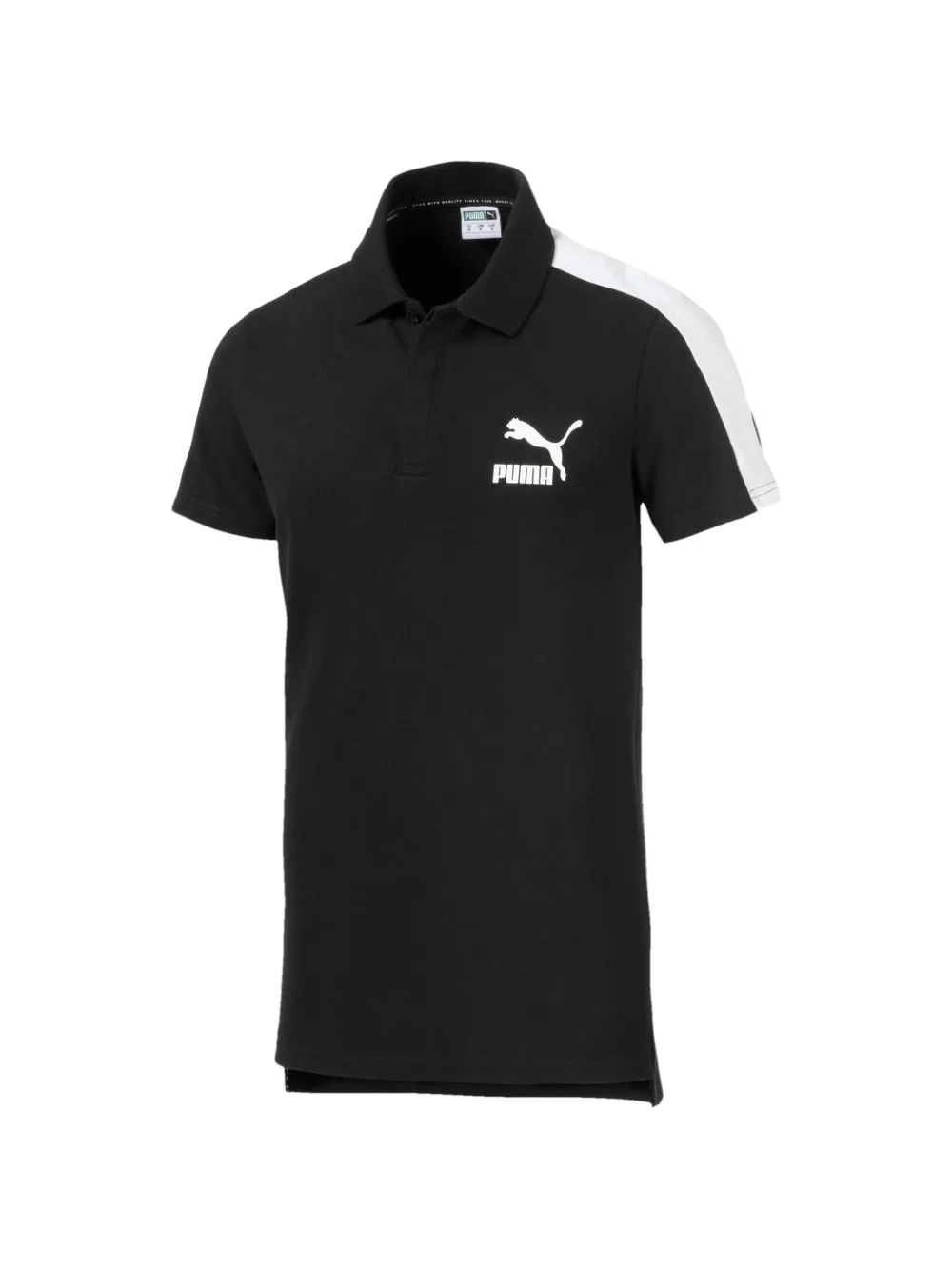 PUMA Polo con logo - Nero