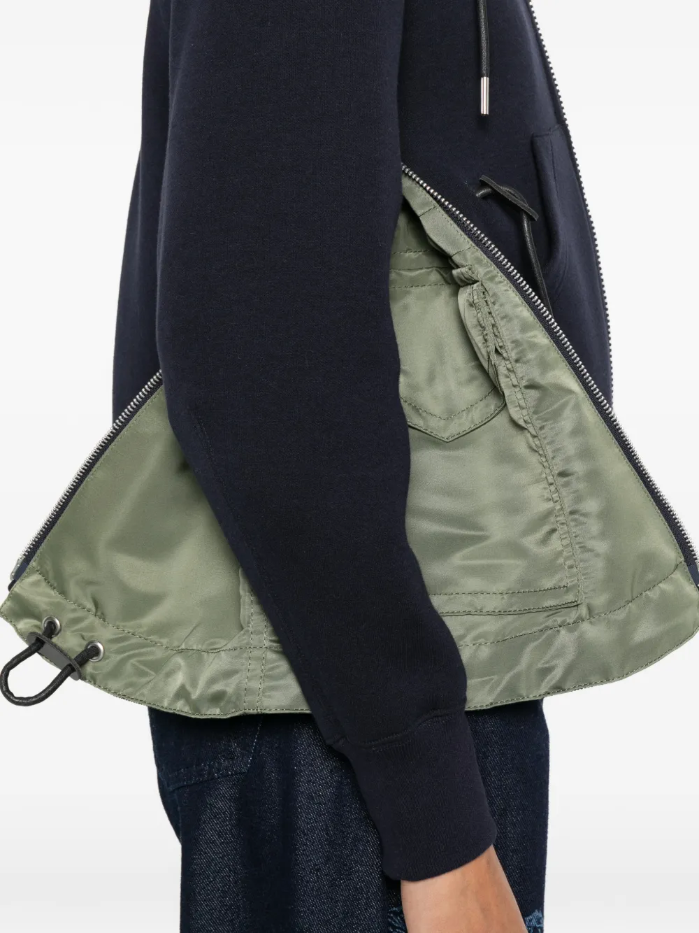 zip top Hoodie