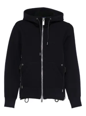 サカイ ジップアップ パーカー ブラック Sacai ジップアップ パーカー | ブラック | FARFETCH JP