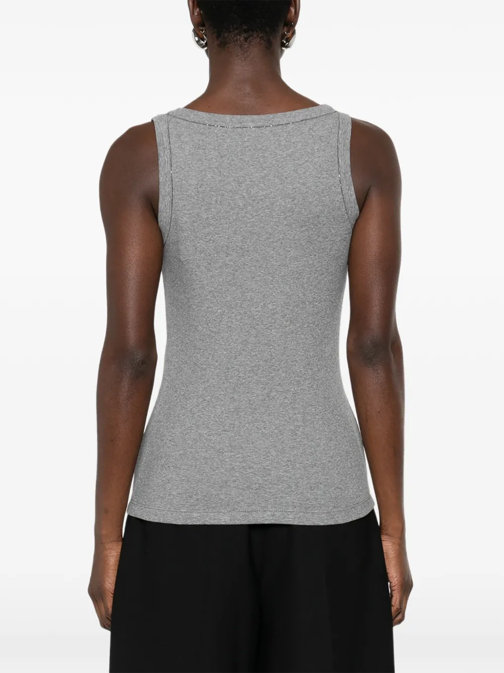 Fabiana Filippi Verfraaide tanktop Grijs