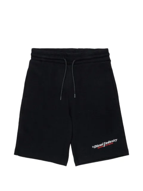 Diesel Kids drawstring track shorts