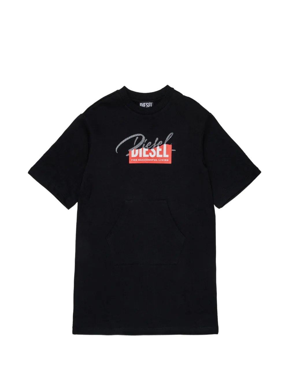 Diesel Kids Abito con tasche - Nero