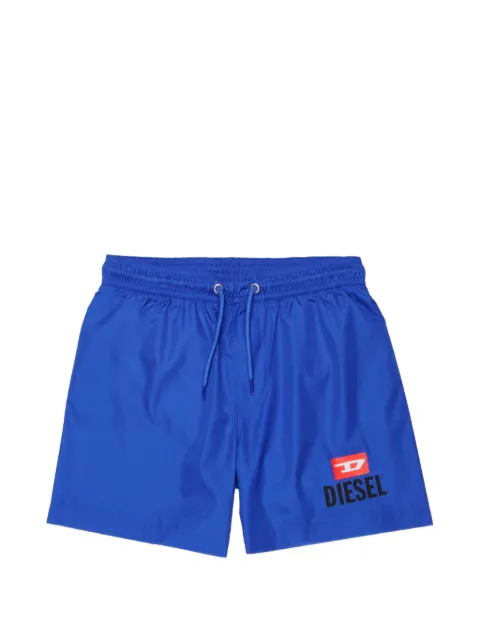 Diesel Kids logo-print swim shorts