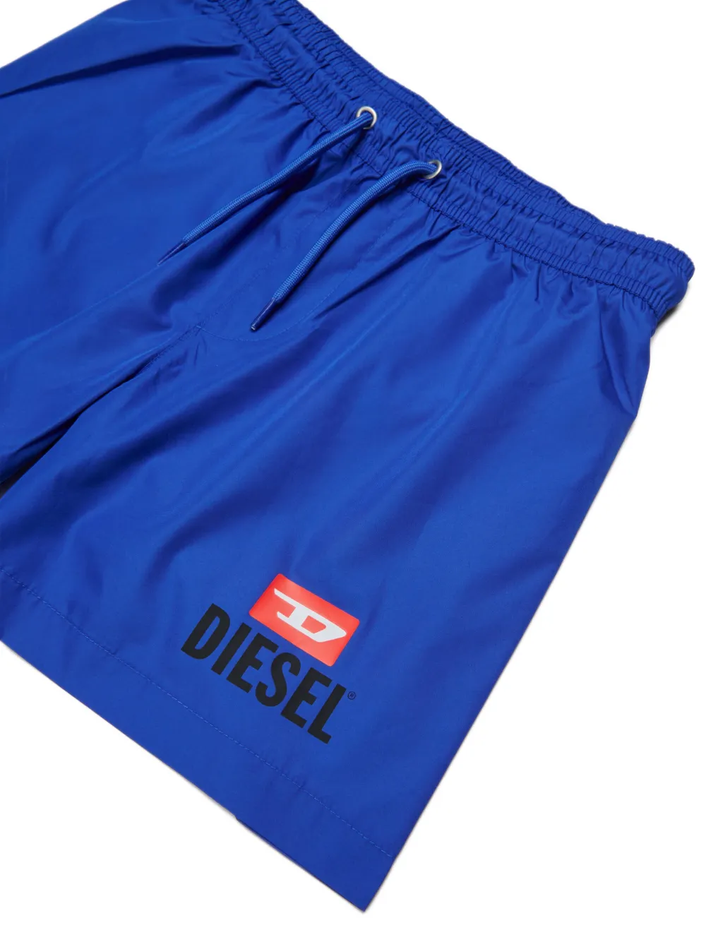 Diesel Kids Zwembroek met logoprint Blauw