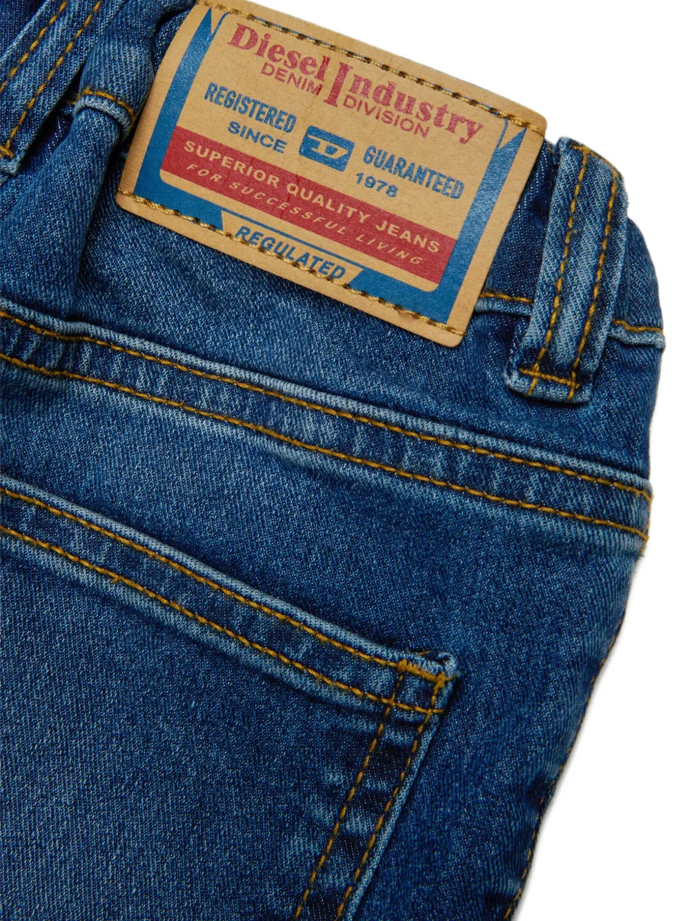 Diesel Kids Spijkershorts Blauw