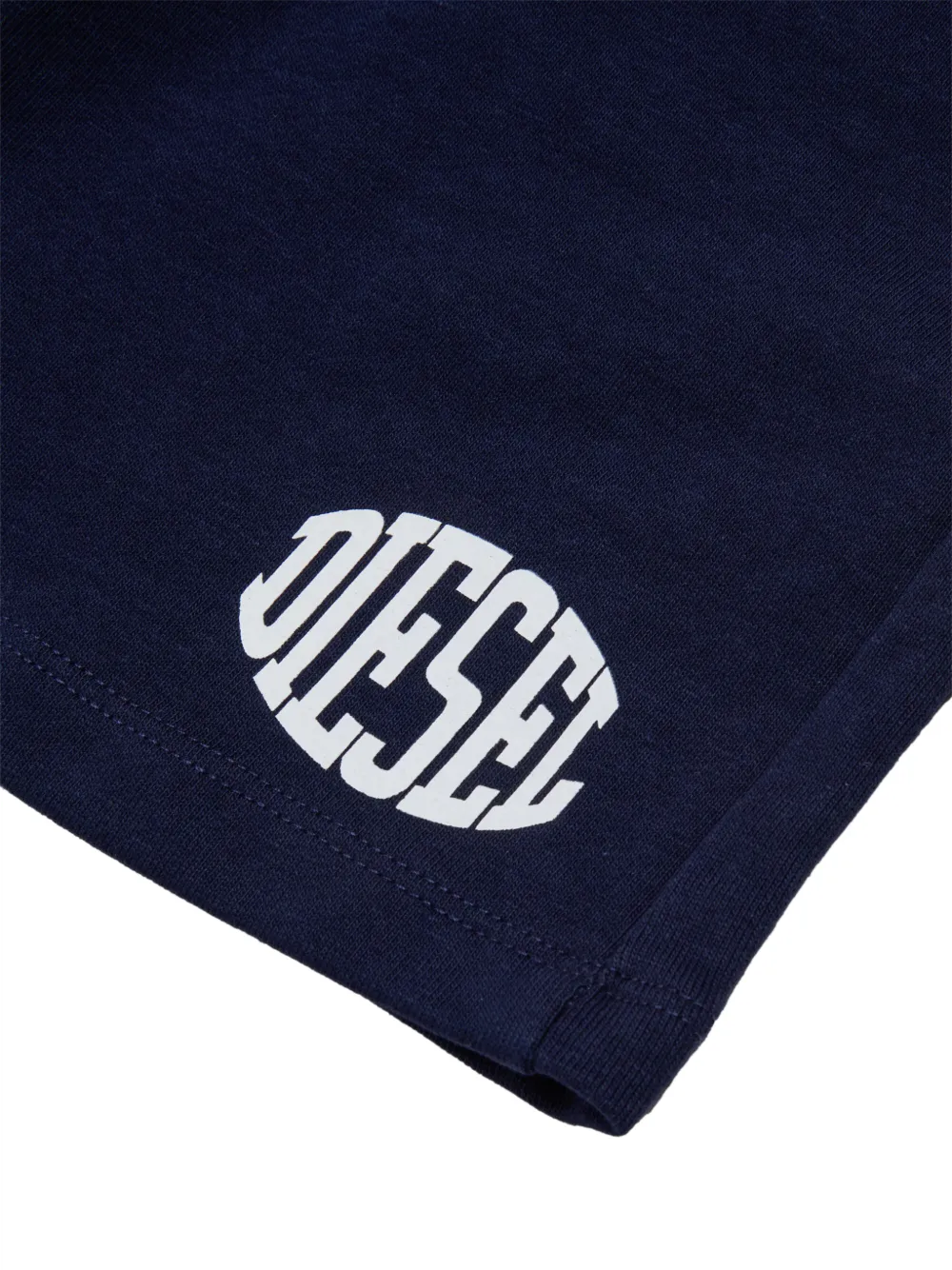  Diesel Kids Pishomust Drawstring Shorts - Blue 