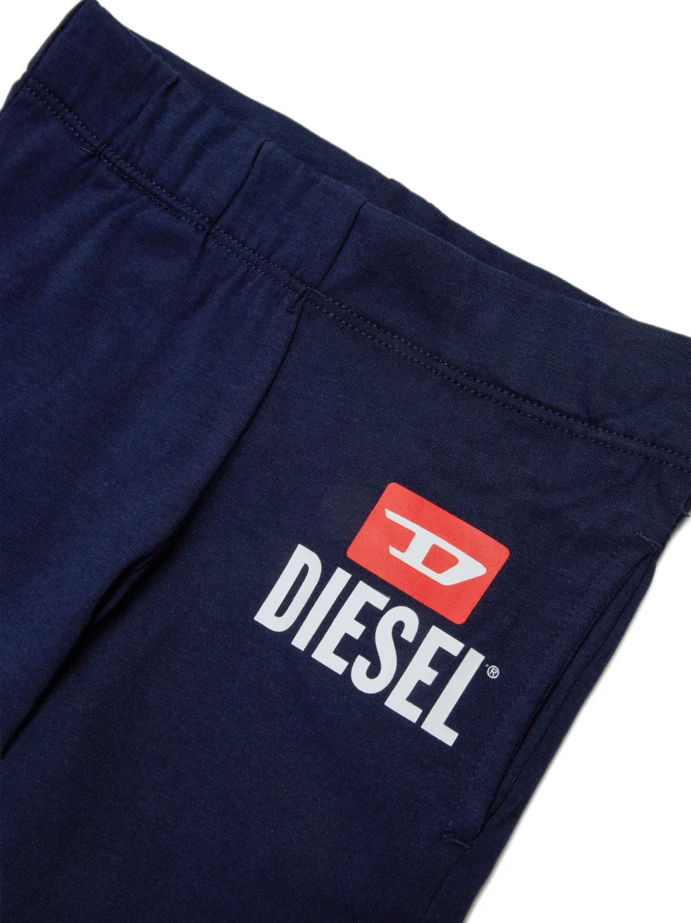 Diesel Kids Pijersolb shorts met logodetail Blauw