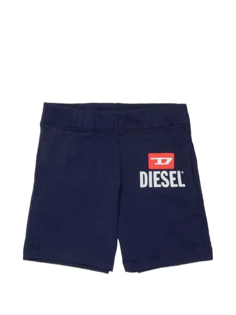 Diesel Kids Pijersolb logo-detail shorts