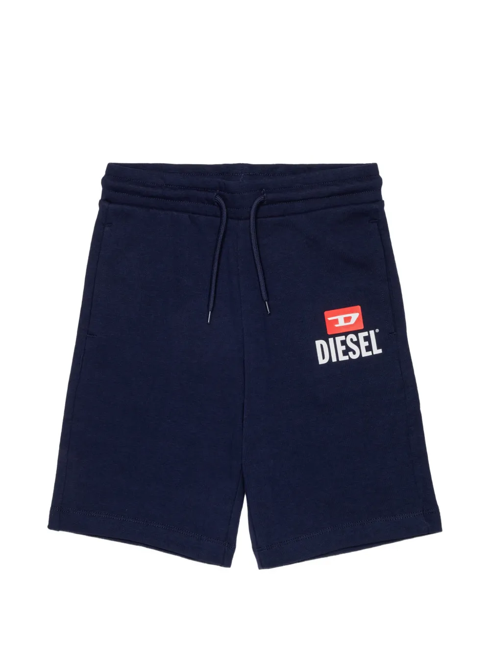 Diesel Kids logo-print shorts - Blue