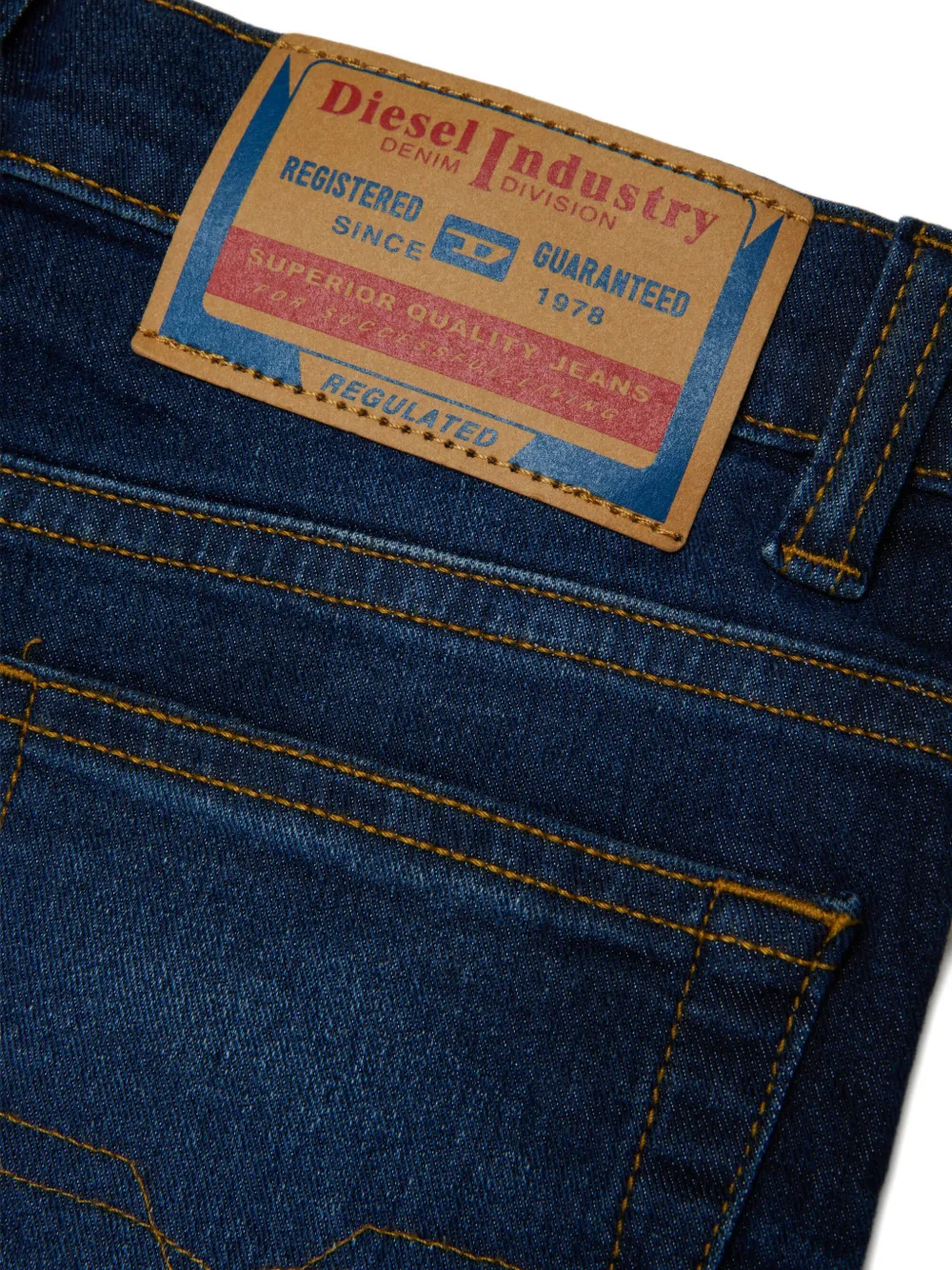 Diesel Kids D-Iromyj jeans Blauw