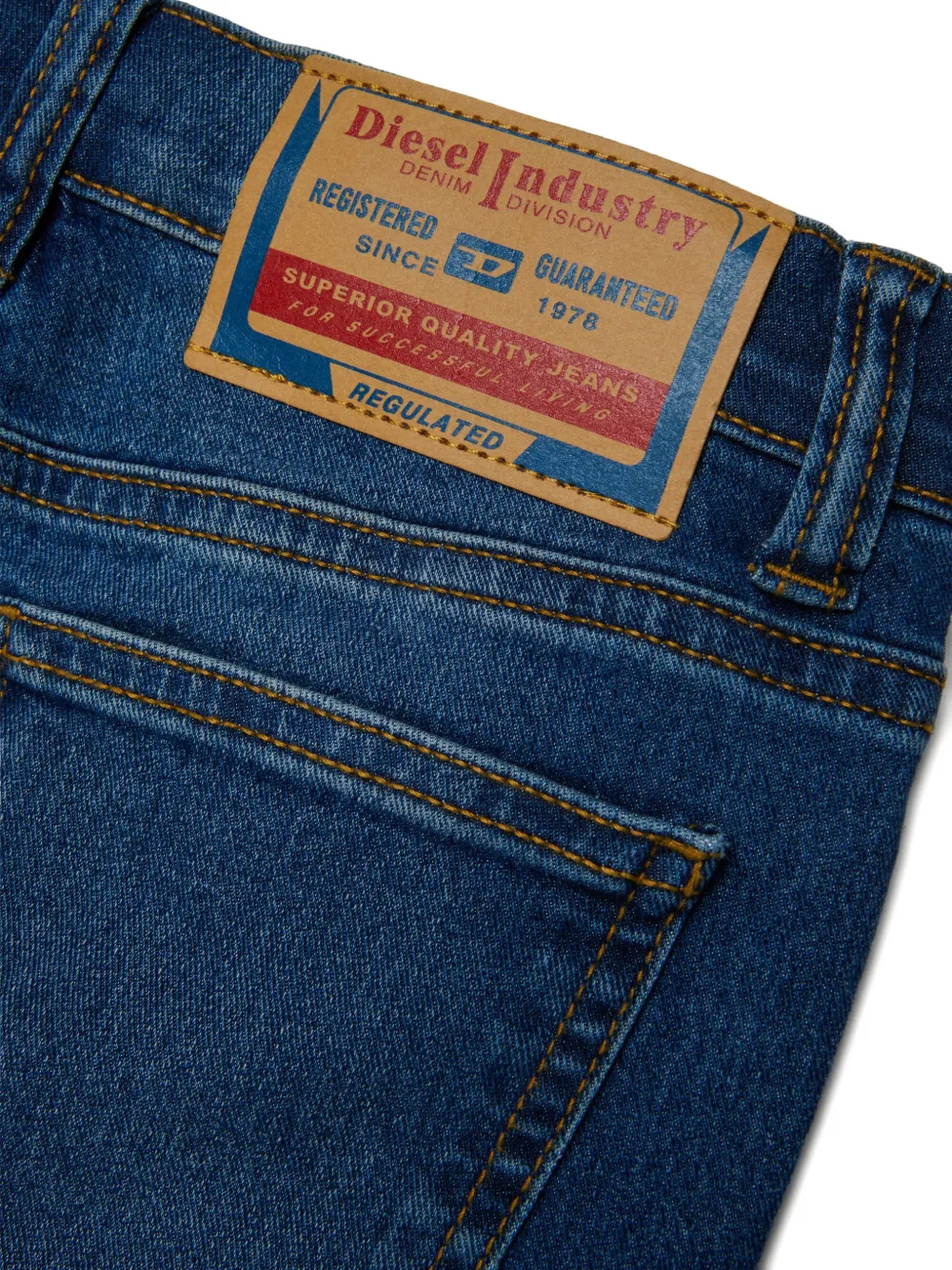 Diesel Kids 2020 D-viker-j spj jeans Blauw