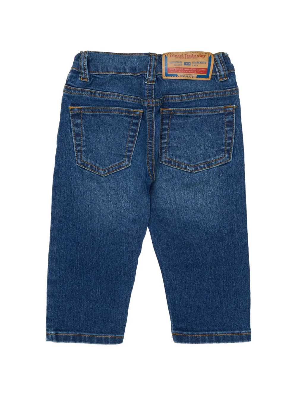 Diesel Kids Vaqueros Con Cinco Bolsillos - Azul 