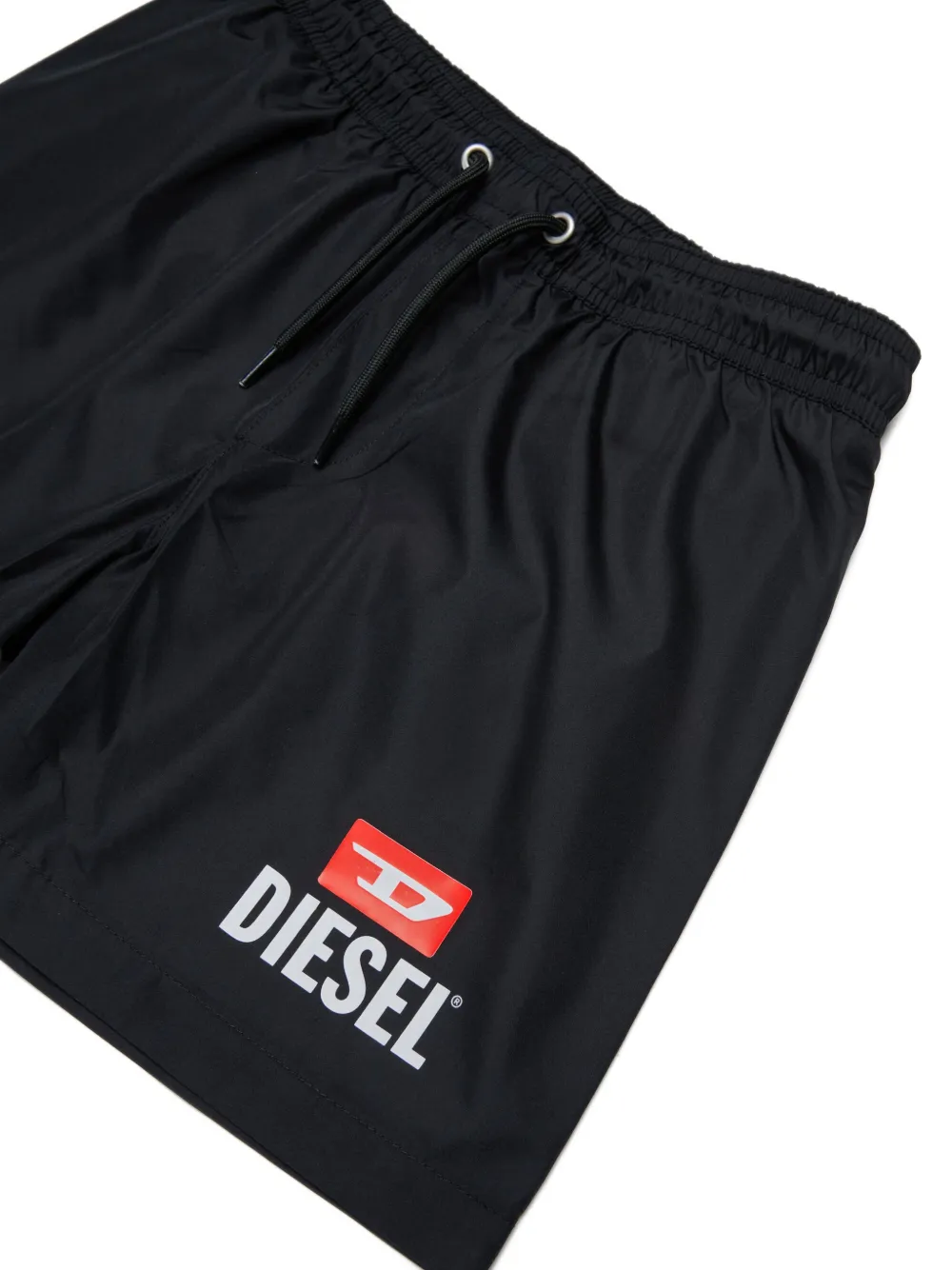 Diesel Kids Zwembroek met trekkoord Zwart
